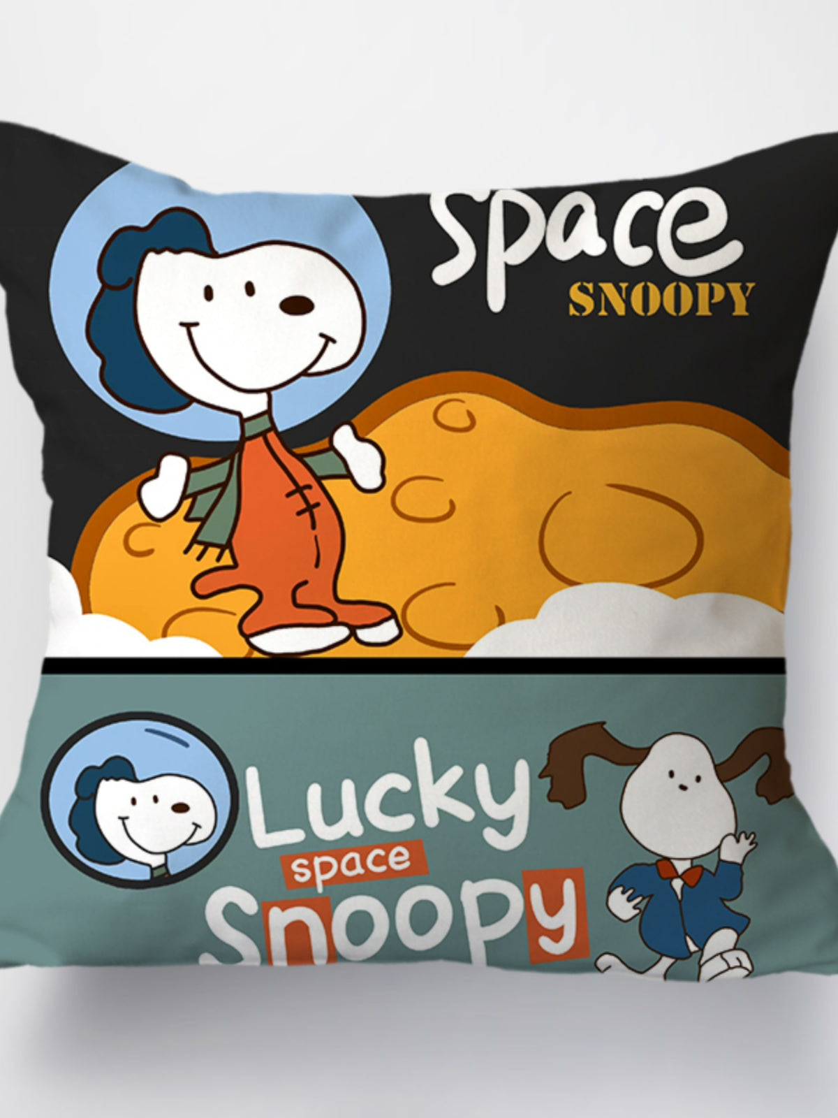 Peanuts Anime Printed Pillow Kawaii Cartoon Snoopy