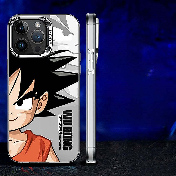 Fashion Anime Dragon Balls Gokus Laser Phone Case