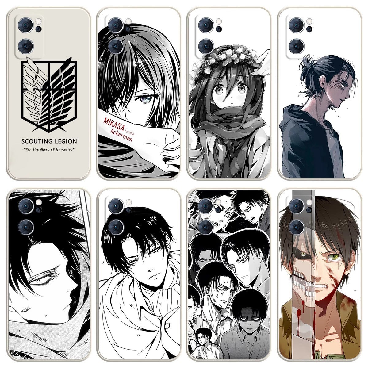 Anime Attack On Titan Phone Case