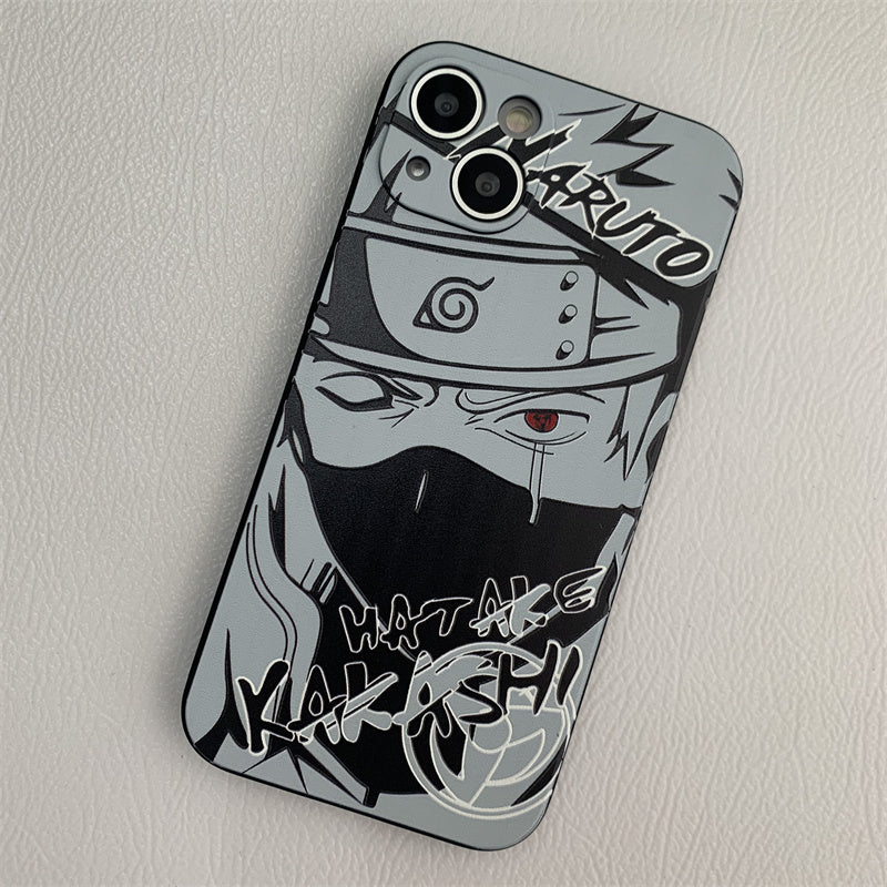 Anime creative hand-painted mobile phone case Naruto