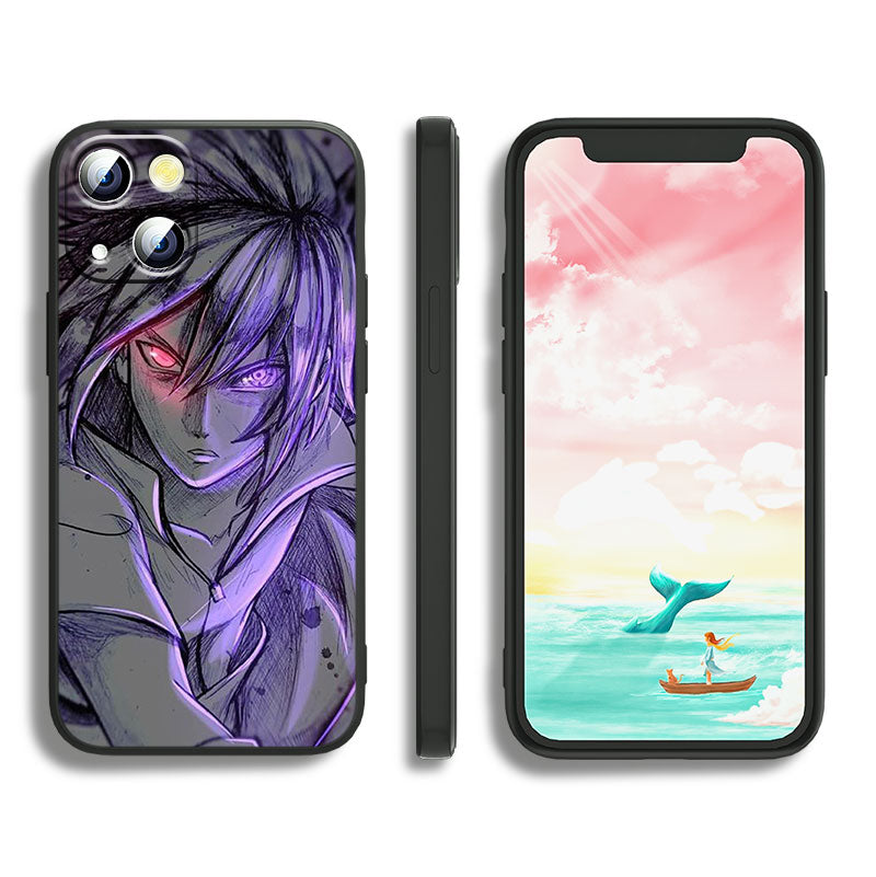 Anime creative hand-painted mobile phone case Naruto