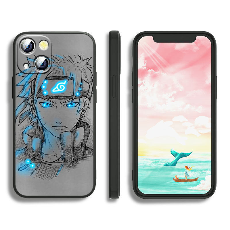 Anime creative hand-painted mobile phone case Naruto