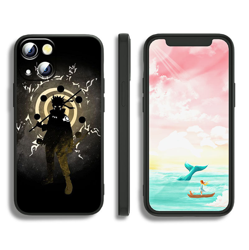 Anime creative hand-painted mobile phone case Naruto