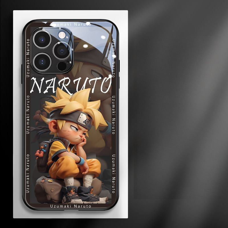 Anime creative hand-painted mobile phone case Naruto