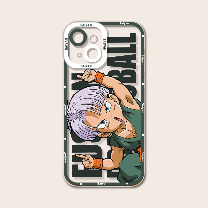 Fashion Anime Dragon Balls Gokus Laser Phone Case