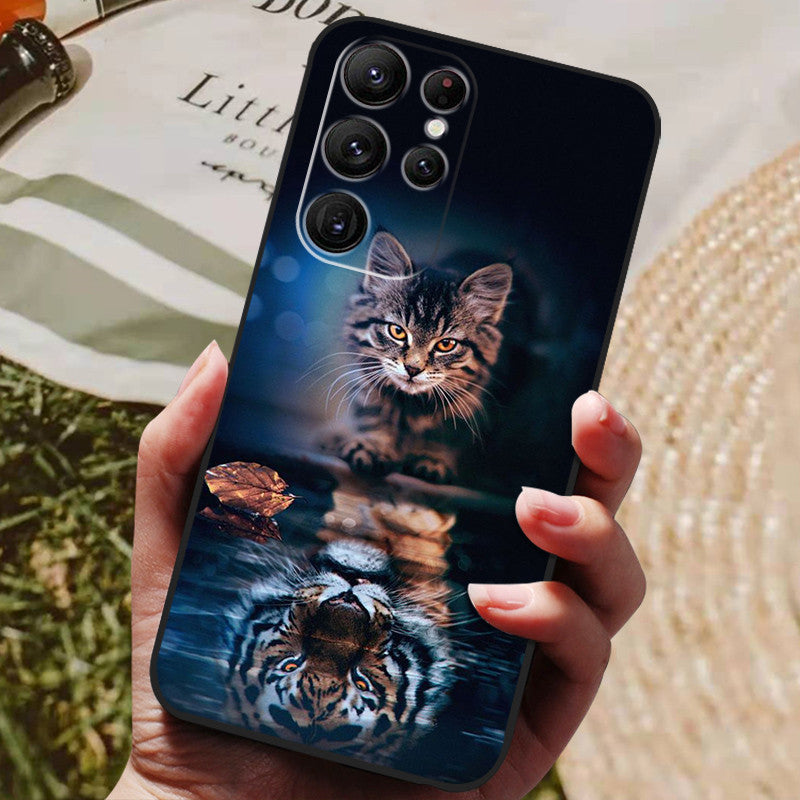 3D animal landscape art full brand mobile phone case