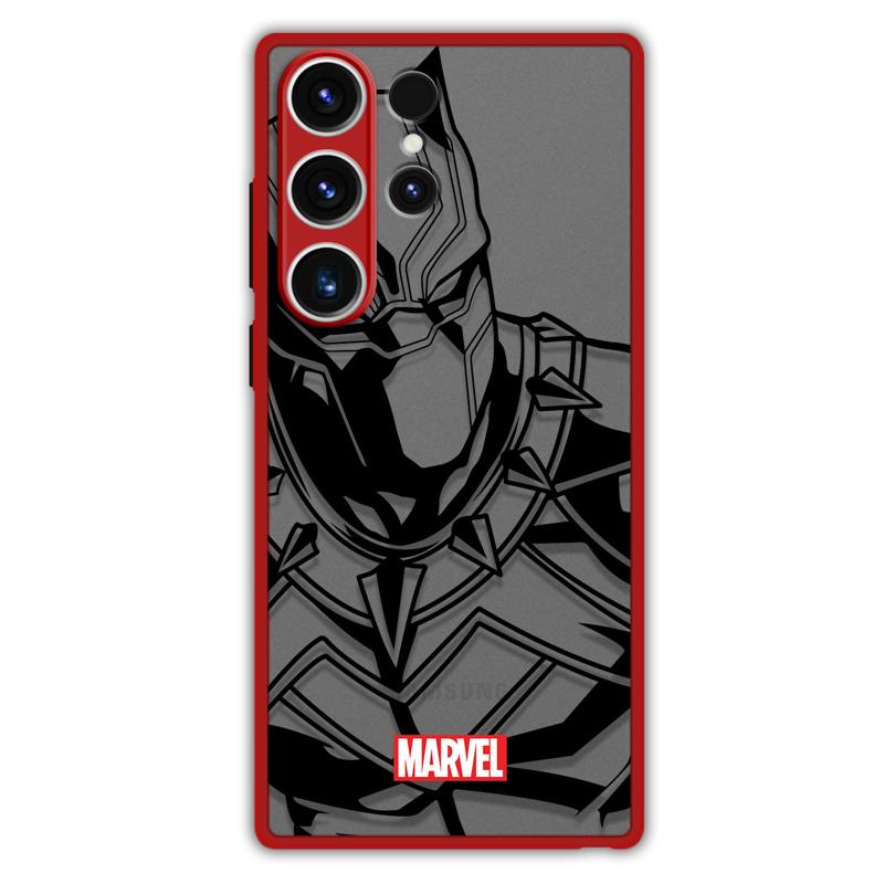 Bronzing Marvel Spider-Man Iron Man Phone Case