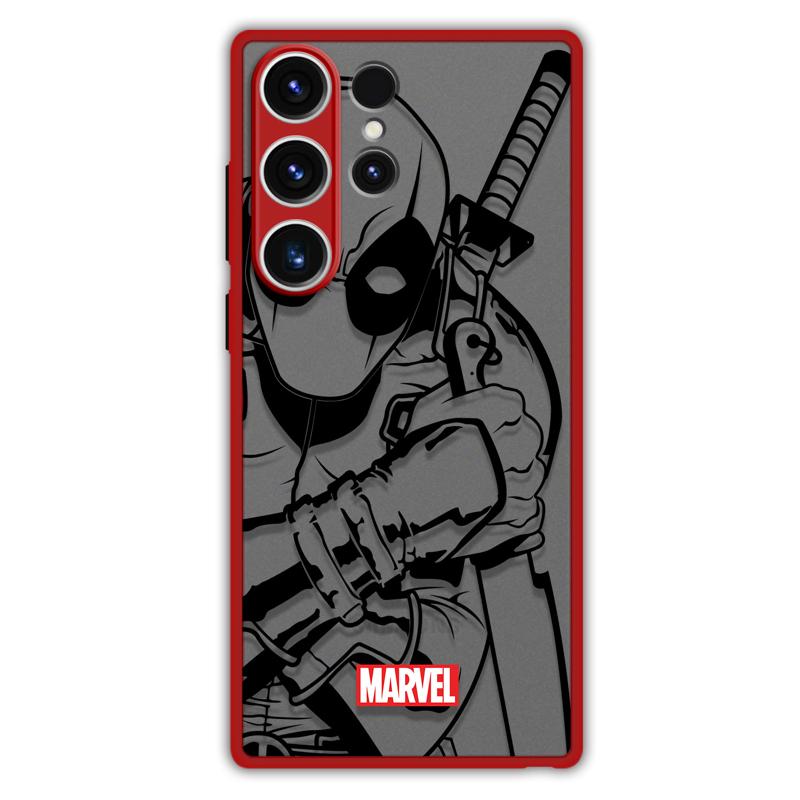 Bronzing Marvel Spider-Man Iron Man Phone Case