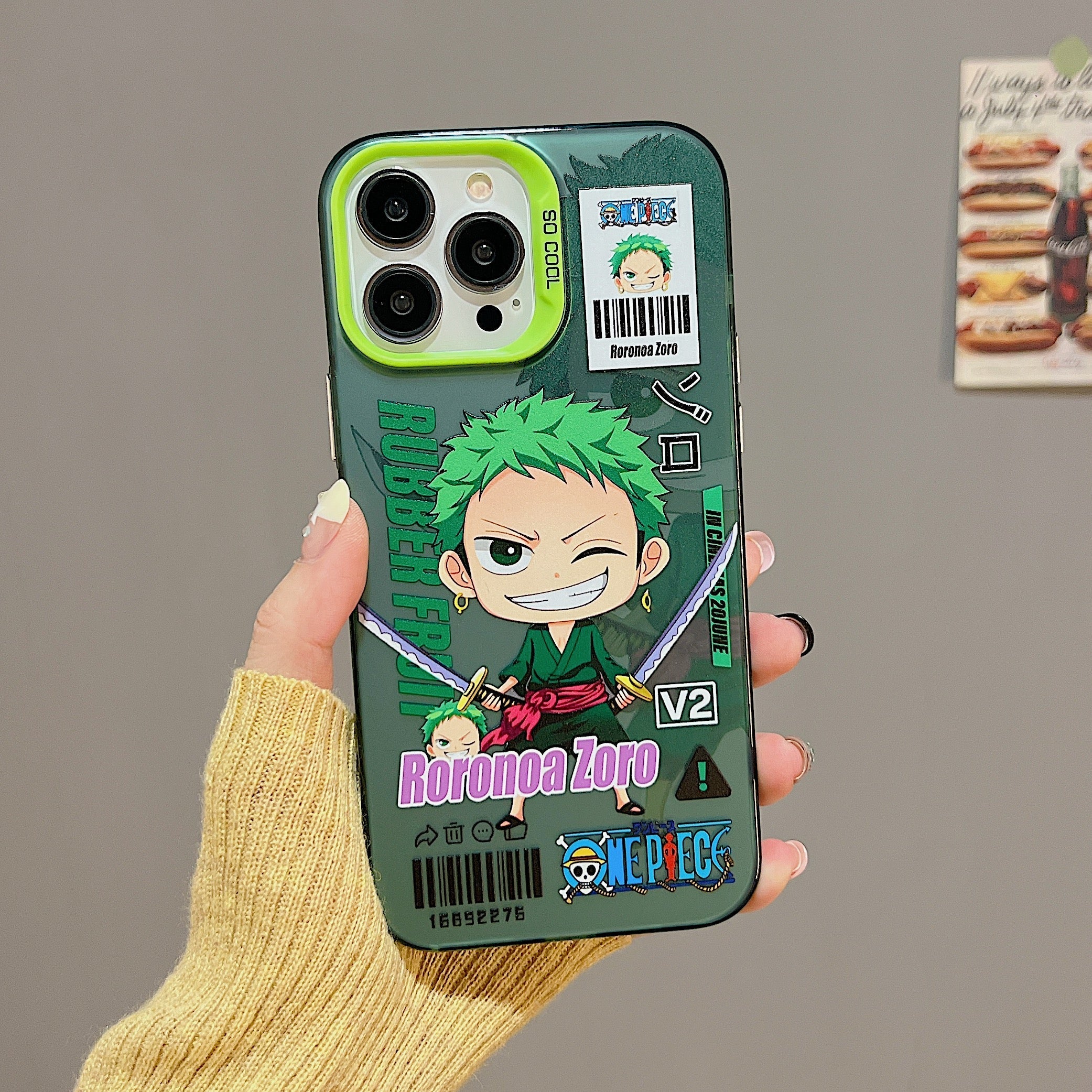 One Piece Luffy Sauron mobile phone case