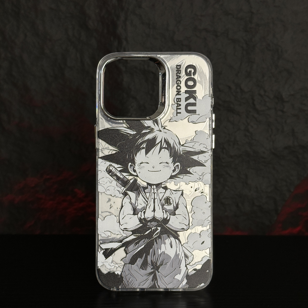 Fashion Anime Dragon Balls Gokus Laser Phone Case