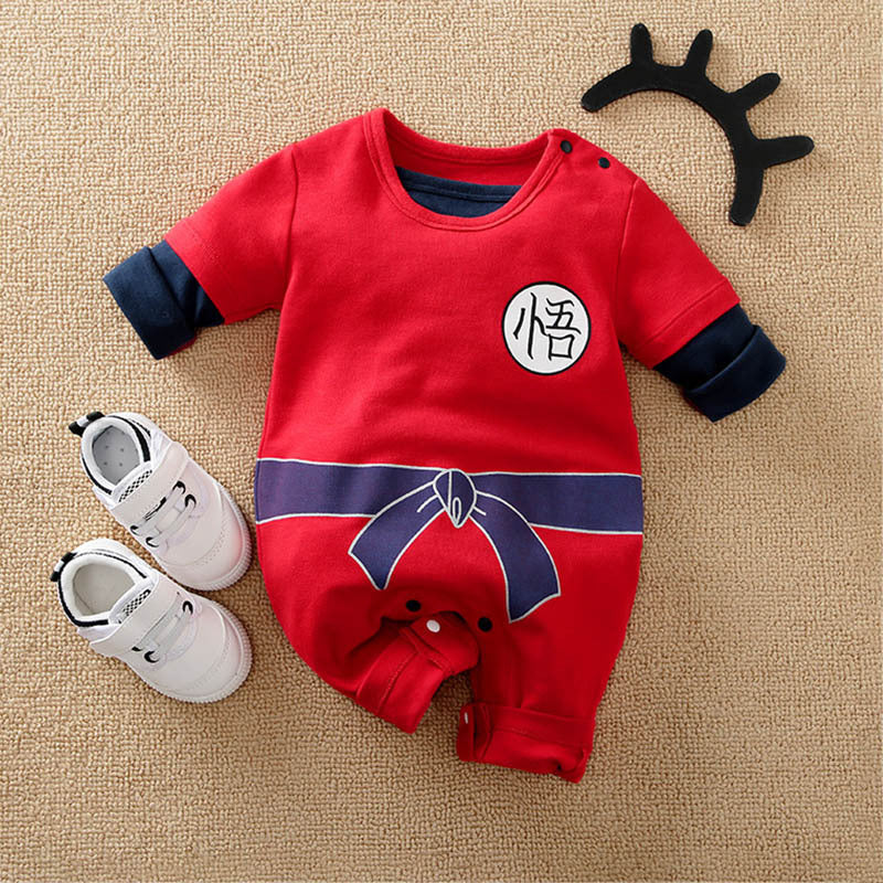 Long Sleeve 0-18 months Newborn Cartoon Cosplay Baby Boy Clothes