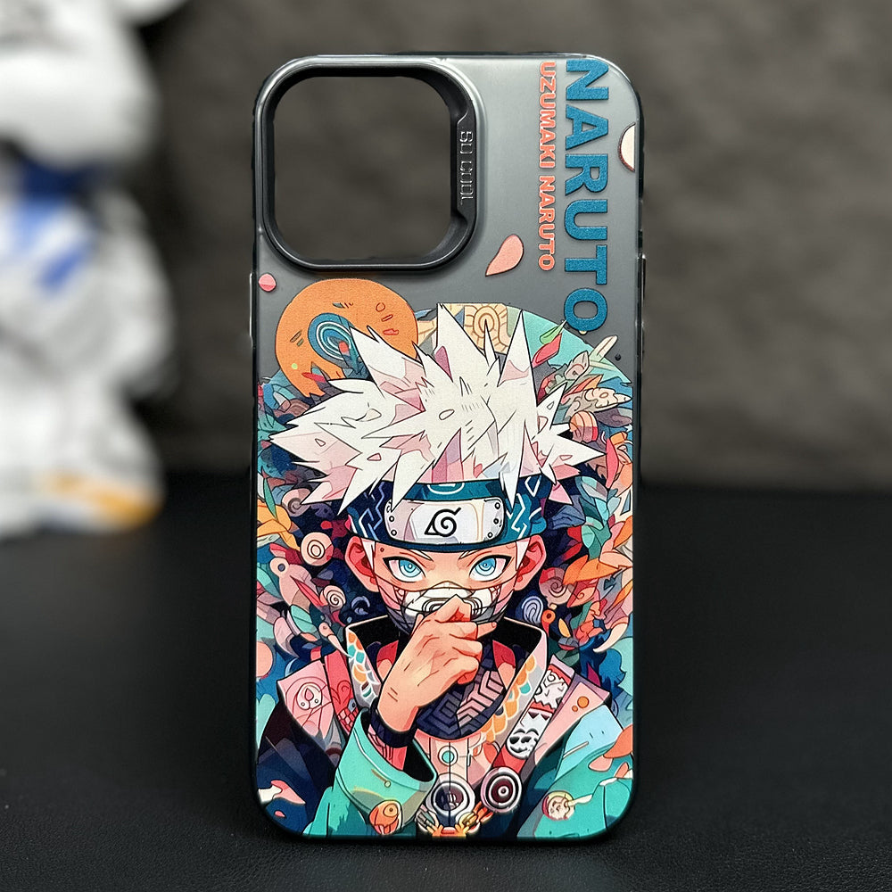 Anime creative hand-painted mobile phone case Naruto