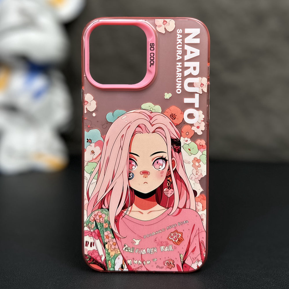 Anime creative hand-painted mobile phone case Naruto