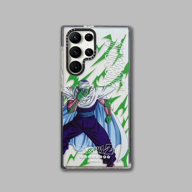 Fashion Anime Dragon Balls Gokus Laser Phone Case