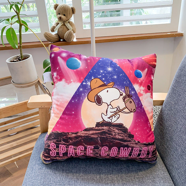 Snoopy bedside living room car back pillow