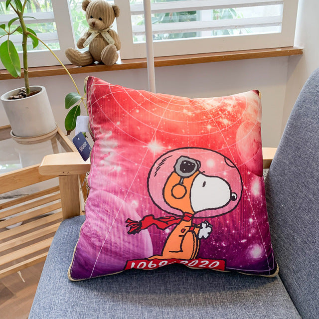 Snoopy bedside living room car back pillow