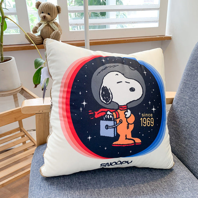 Snoopy bedside living room car back pillow