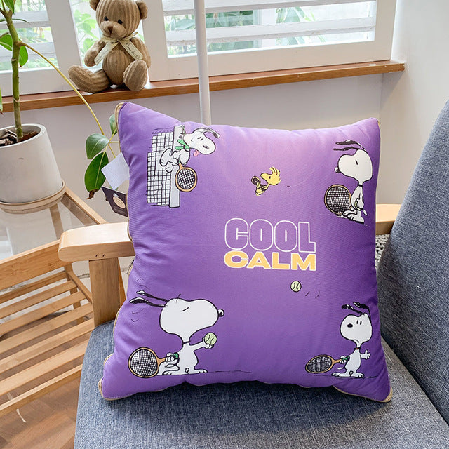 Snoopy bedside living room car back pillow