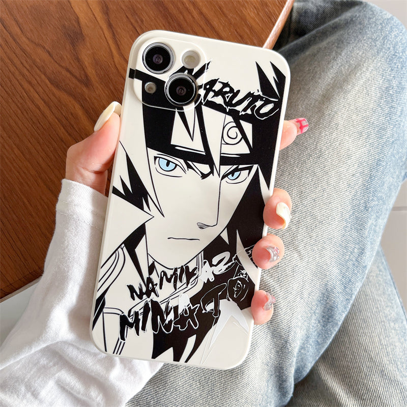 Anime creative hand-painted mobile phone case Naruto