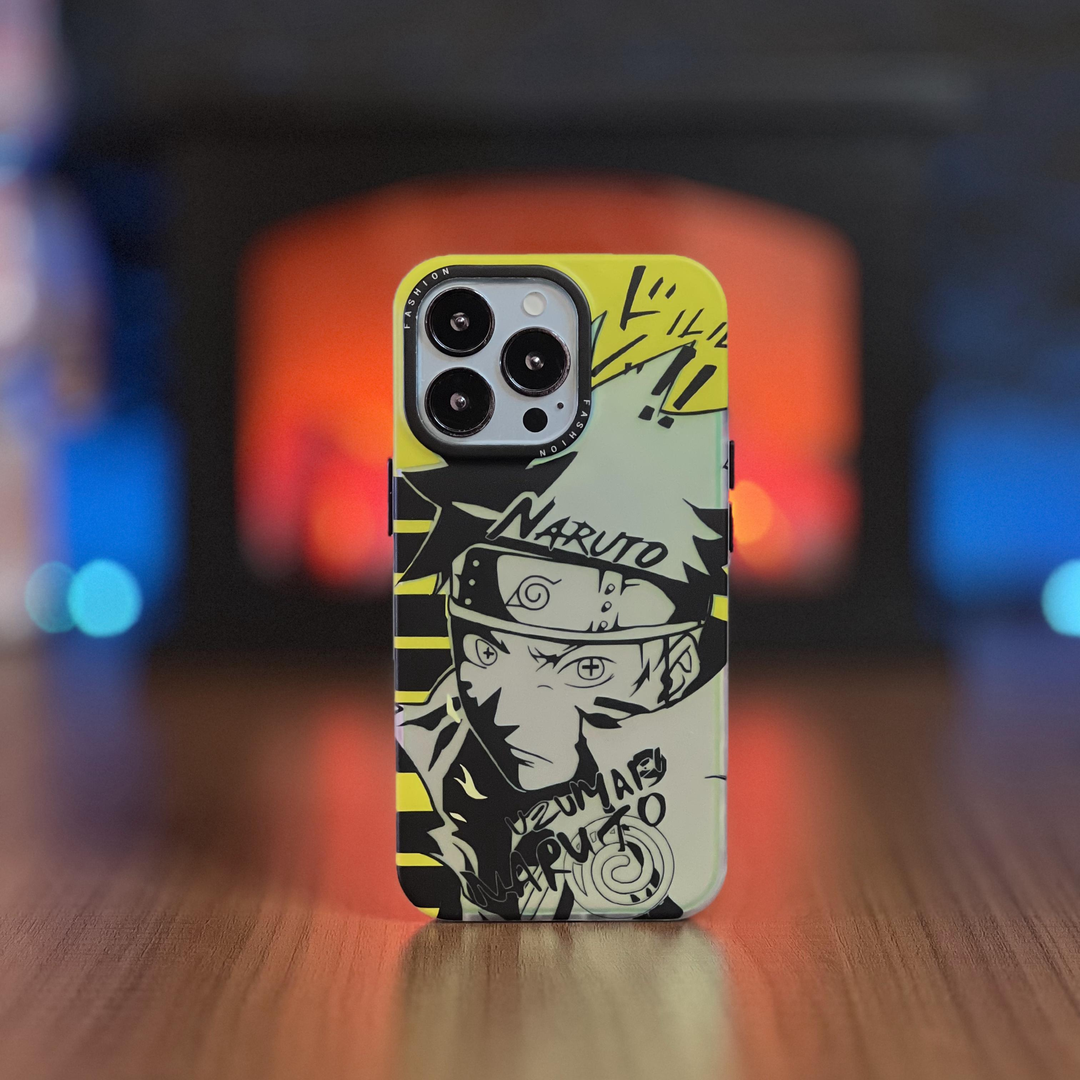 Anime creative hand-painted mobile phone case Naruto