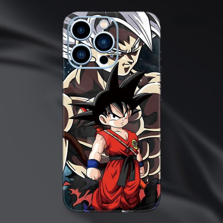 Fashion Anime Dragon Balls Gokus Laser Phone Case