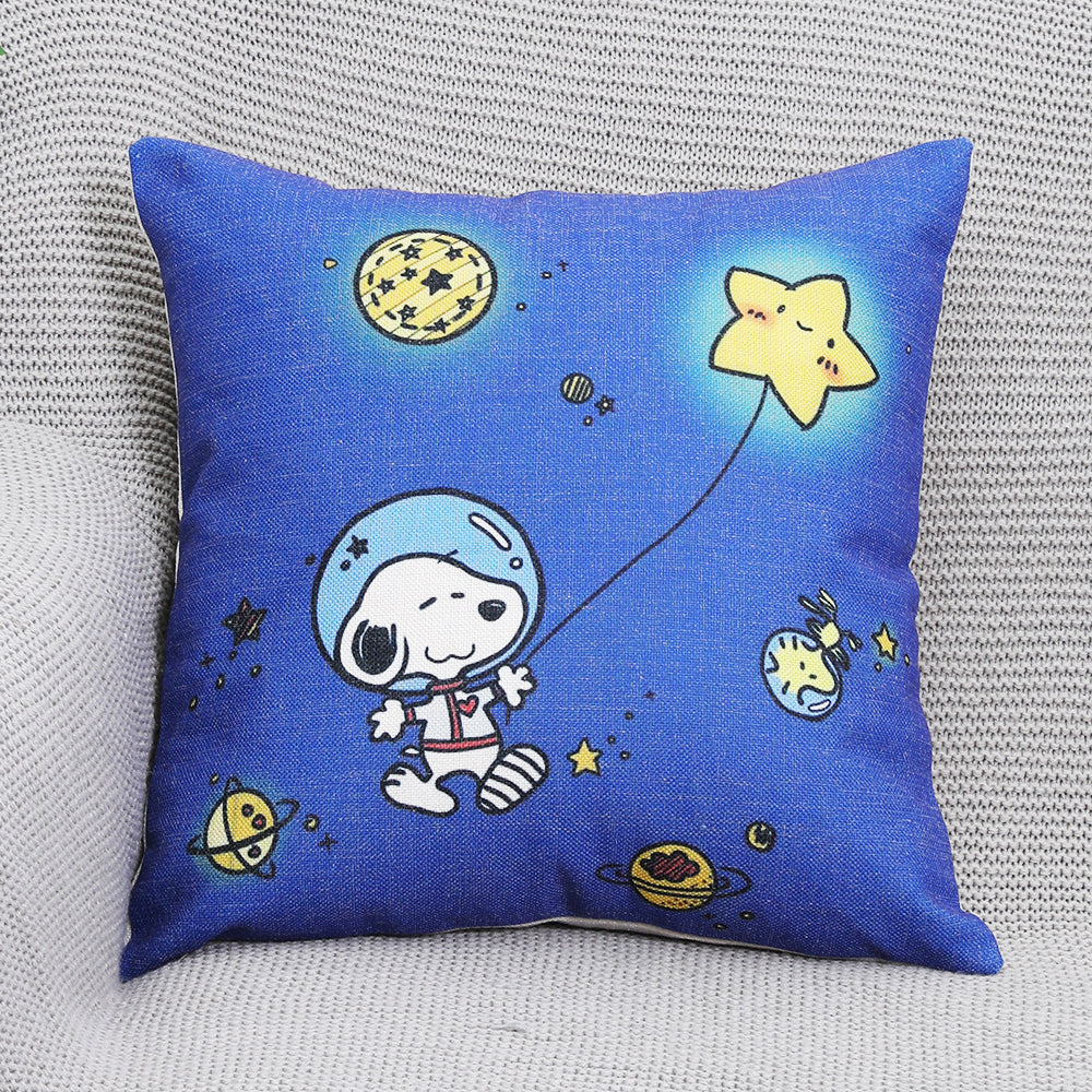 Snoopy cartoon dog cotton and linen pillow sofa car cushion cushion