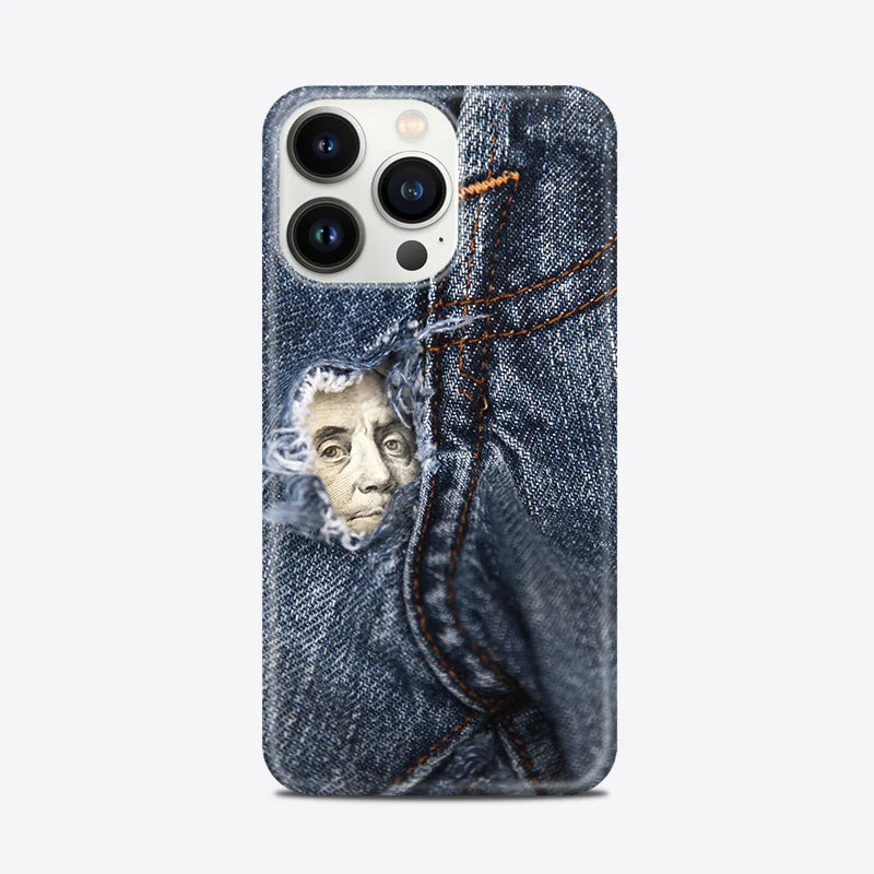 Ins Popular Brand Jeans Tools Phone Case